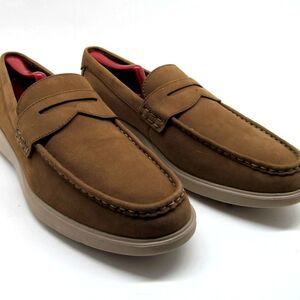 Cole Haan Grand Os Brown Leather Penny Loafers Mens Size US 10 M